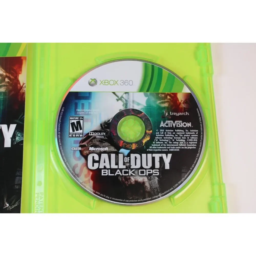 Call of Duty: Black Ops (Microsoft Xbox 360) Authentic, Complete, Tested/works